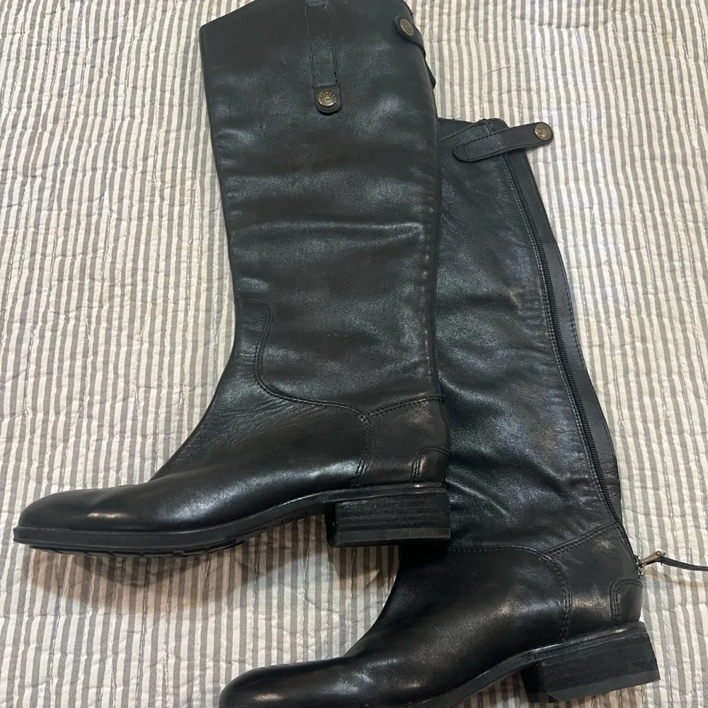 Sam Edelman Riding Leather Boots - Picture 2 of 7